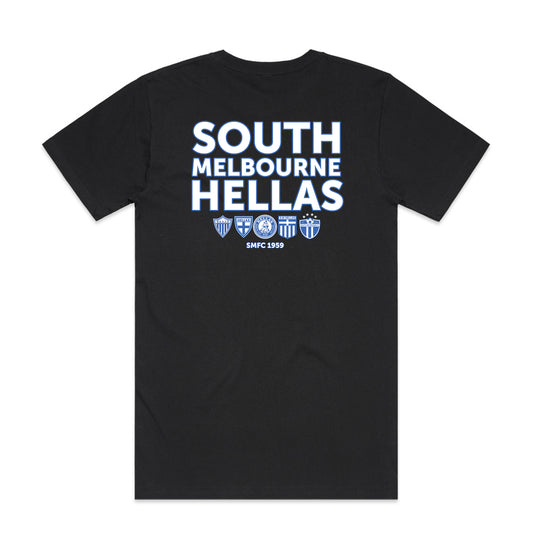 Hellas Heritage Black Tee
