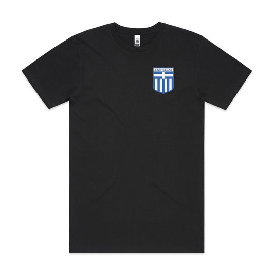 Hellas Heritage Black Tee