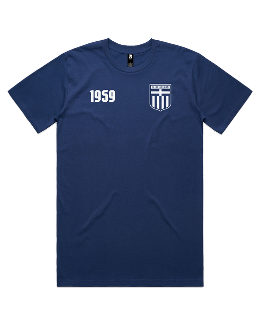 Hellas Heritage Blue tee - 2026