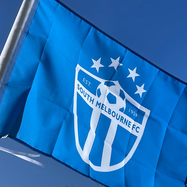 Game Day Flag - South Melbourne FC
